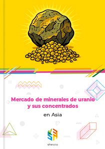 Mercado de minerales de uranio y sus concentrados en Asia