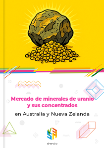 Mercado de minerales de uranio y sus concentrados en Australia y Nueva Zelanda