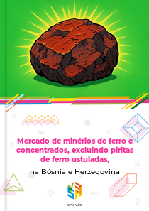 Mercado de minérios de ferro e concentrados, excluindo piritas de ferro ustuladas, na Bósnia e Herzegovina