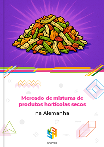 Mercado de misturas de produtos hortícolas secos na Alemanha