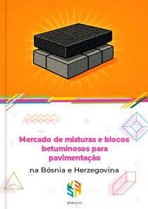 Mercado de misturas e blocos betuminosos para pavimentação na Bósnia e Herzegovina