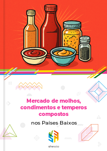 Mercado de molhos, condimentos e temperos compostos nos Países Baixos