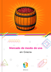 Mercado de mosto de uva en Grecia