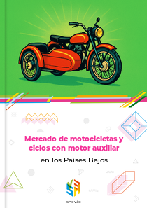 Mercado de motocicletas y ciclos con motor auxiliar en los Países Bajos