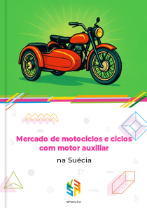 Mercado de motociclos e ciclos com motor auxiliar na Suécia