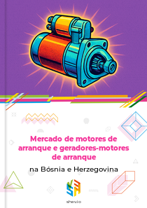 Mercado de motores de arranque e geradores-motores de arranque na Bósnia e Herzegovina