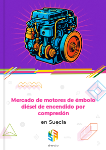 Mercado de motores de émbolo diésel de encendido por compresión en Suecia