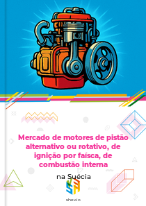 Mercado de motores de pistão alternativo ou rotativo, de ignição por faísca, de combustão interna na Suécia