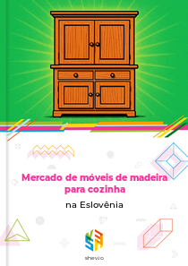 Mercado de móveis de madeira para cozinha na Eslovênia