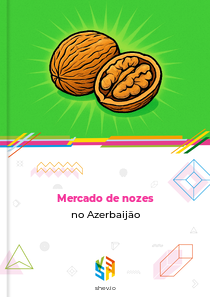 Mercado de nozes no Azerbaijão