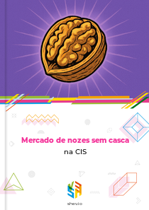 Mercado de nozes sem casca na CIS