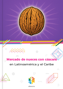 Mercado de nueces con cáscara en Latinoamérica y el Caribe