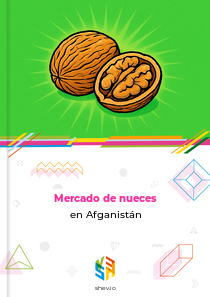 Mercado de nueces en Afganistán
