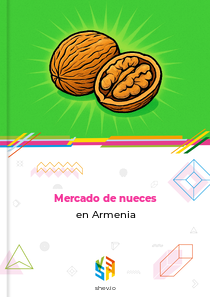 Mercado de nueces en Armenia
