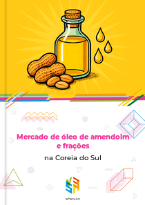 Mercado de óleo de amendoim e frações na Coreia do Sul