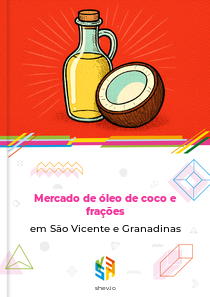 Mercado de óleo de coco e frações em São Vicente e Granadinas