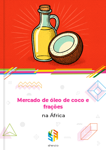 Mercado de óleo de coco e frações na África