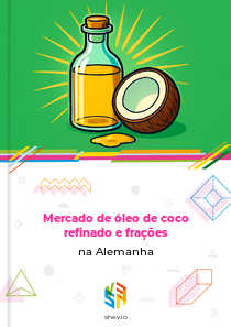 Mercado de óleo de coco refinado e frações na Alemanha