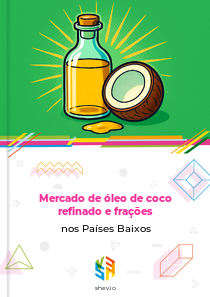 Mercado de óleo de coco refinado e frações nos Países Baixos