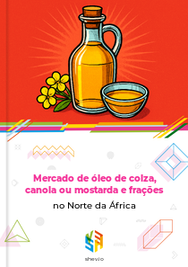 Mercado de óleo de colza, canola ou mostarda e frações no Norte da África