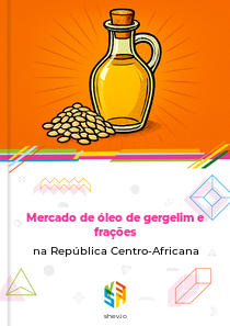Mercado de óleo de gergelim e frações na República Centro-Africana