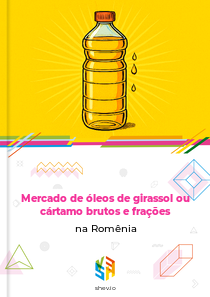 Mercado de óleos de girassol ou cártamo brutos e frações na Romênia