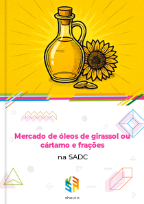Mercado de óleos de girassol ou cártamo e frações na SADC