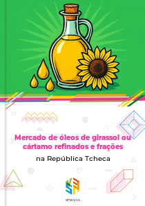 Mercado de óleos de girassol ou cártamo refinados e frações na República Tcheca