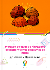 Mercado de óxidos e hidróxidos de hierro y tierras colorantes de hierro en Bosnia y Herzegovina