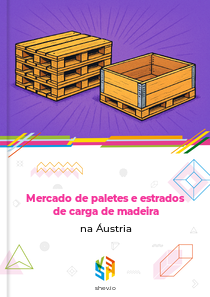 Mercado de paletes e estrados de carga de madeira na Áustria