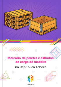 Mercado de paletes e estrados de carga de madeira na República Tcheca