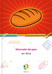 Mercado de pan en Siria