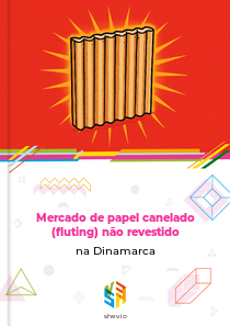 Mercado de papel canelado (fluting) não revestido na Dinamarca