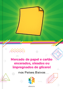 Mercado de papel e cartão encerados, oleados ou impregnados de glicerol nos Países Baixos