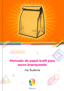 Mercado de papel kraft para sacos branqueado na Suécia