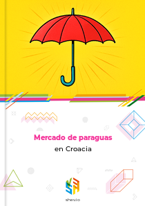 Mercado de paraguas en Croacia