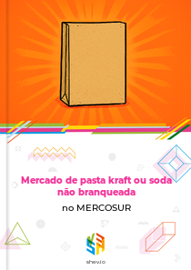 Mercado de pasta kraft ou soda não branqueada no MERCOSUR