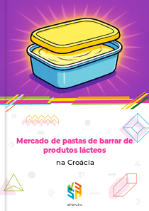 Mercado de pastas de barrar de produtos lácteos na Croácia