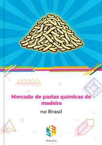 Mercado de pastas químicas de madeira no Brasil