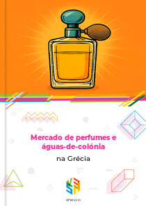 Mercado de perfumes e águas-de-colónia na Grécia