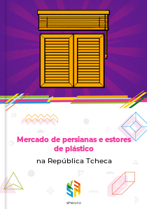 Mercado de persianas e estores de plástico na República Tcheca