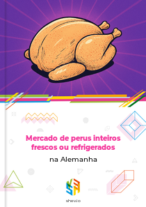 Mercado de perus inteiros frescos ou refrigerados na Alemanha