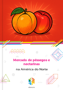 Mercado de pêssegos e nectarinas na América do Norte