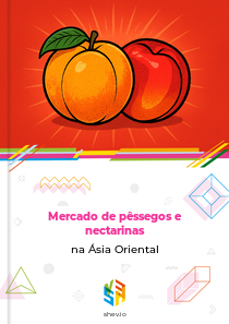 Mercado de pêssegos e nectarinas na Ásia Oriental