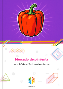 Mercado de pimienta en África Subsahariana