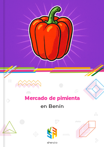 Mercado de pimienta en Benín