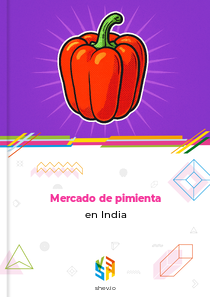 Mercado de pimienta en India