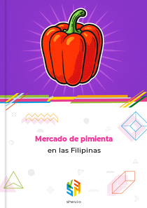 Mercado de pimienta en las Filipinas