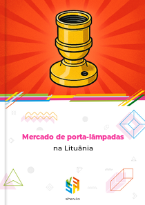 Mercado de porta-lâmpadas na Lituânia