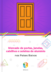 Mercado de portas, janelas, caixilhos e soleiras de alumínio nos Países Baixos